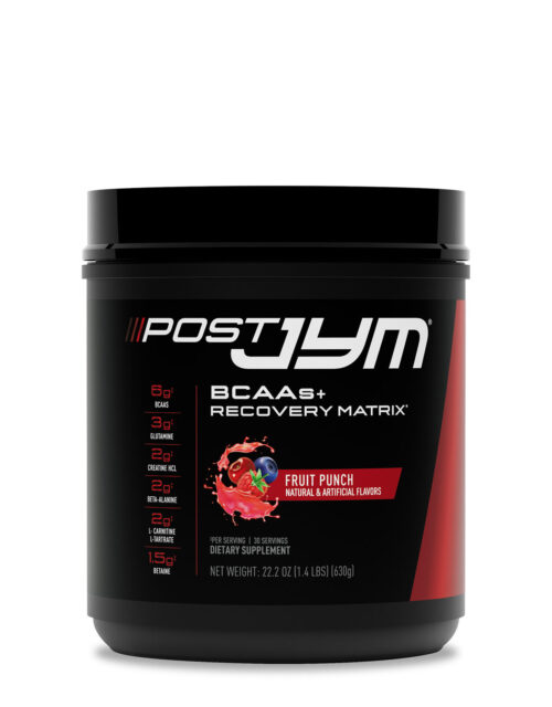 Post Jym® BCAAs + Recovery Matrix - Fruit Punch - 1.4 lb